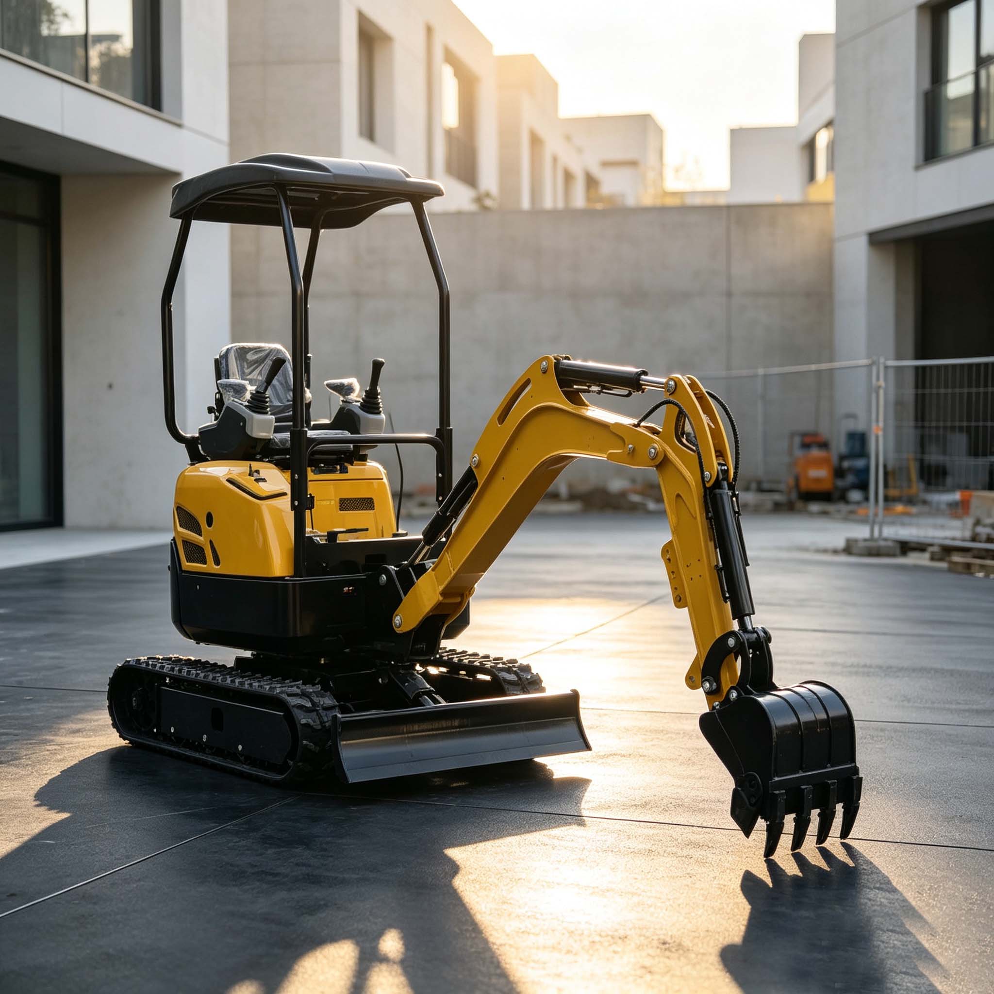 Mini Excavator 0.7 Ton 1 Ton C - đánh giá và giá Farming Jobs