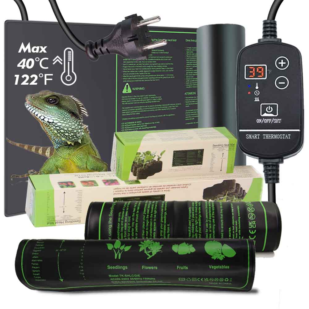 7-100W Plants Heating Pad with - đánh giá và giá Seedling Heat Mat