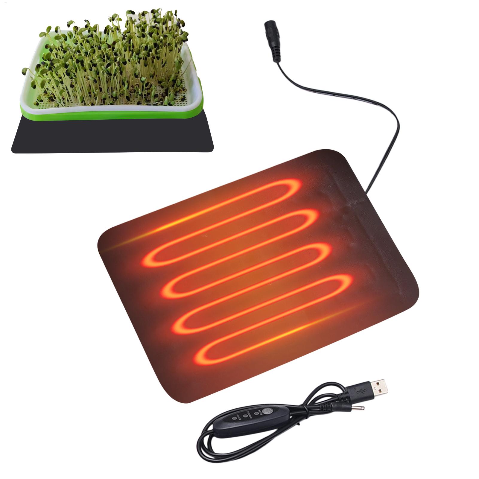 8.5W USB Seedling Heat Mats 3  - đánh giá và giá Seedling Heat Mat