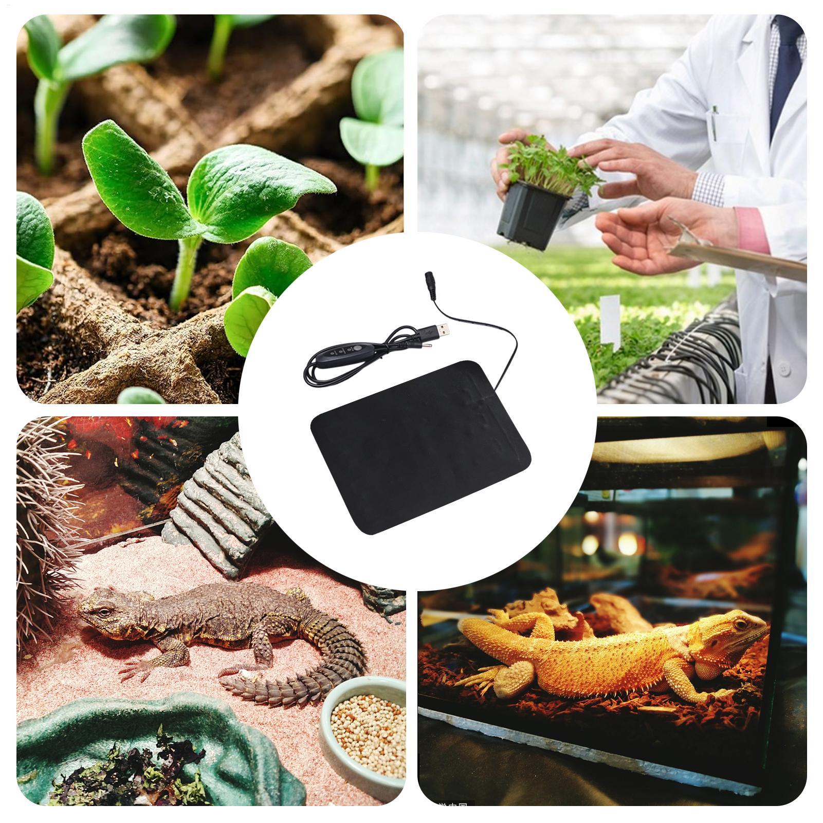 8.5W USB Seedling Heat Mats 3  - đánh giá và giá Seedling Heat Mat