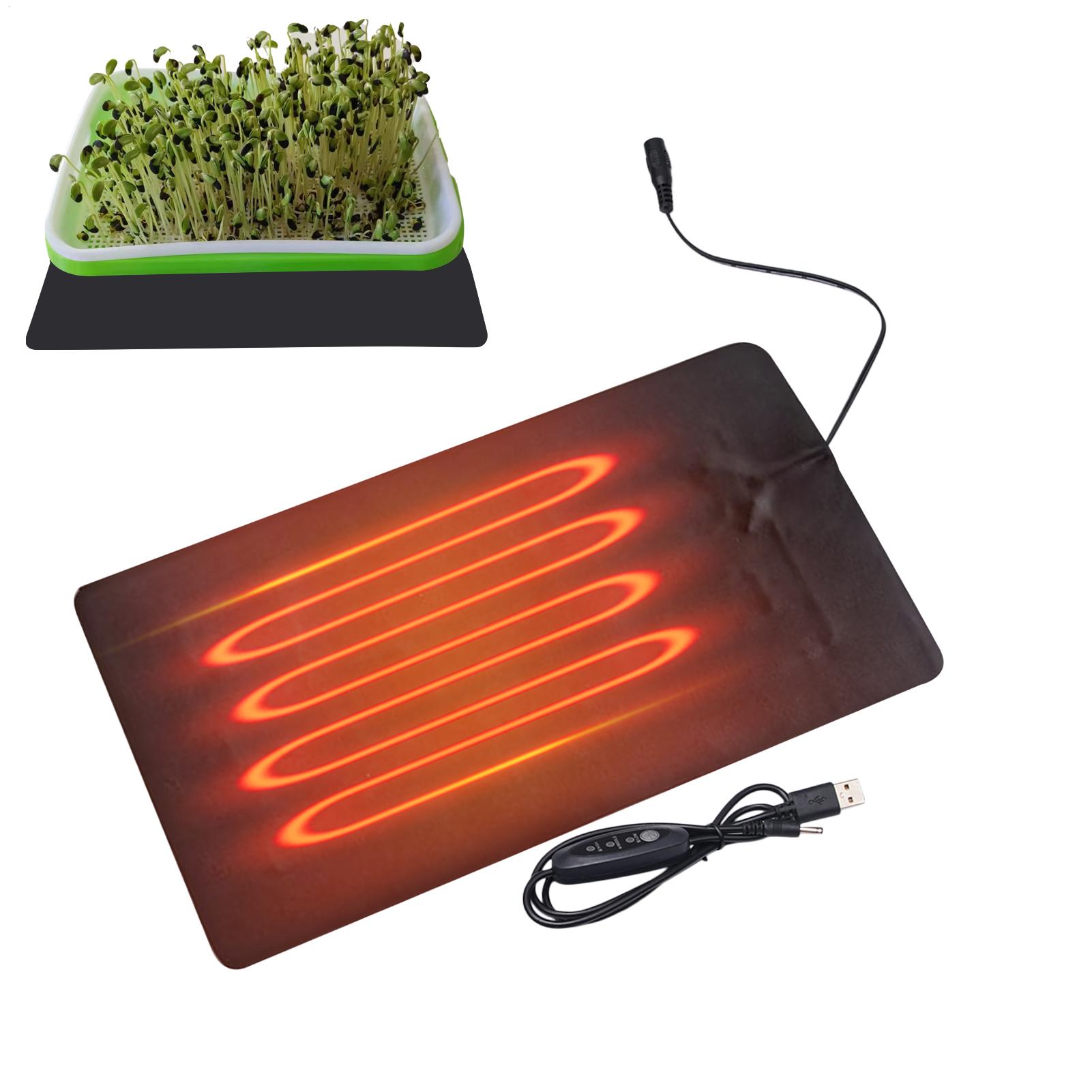 8.5W USB Seedling Heat Mats 3  - đánh giá và giá Seedling Heat Mat