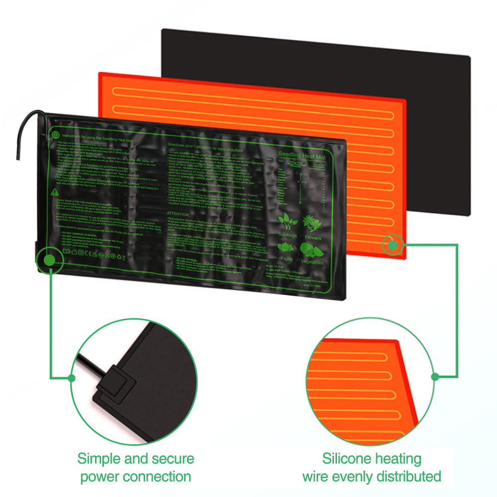 Cây Con Sưởi 3 Kích Cỡ Chống N - đánh giá và giá Seedling Heat Mat